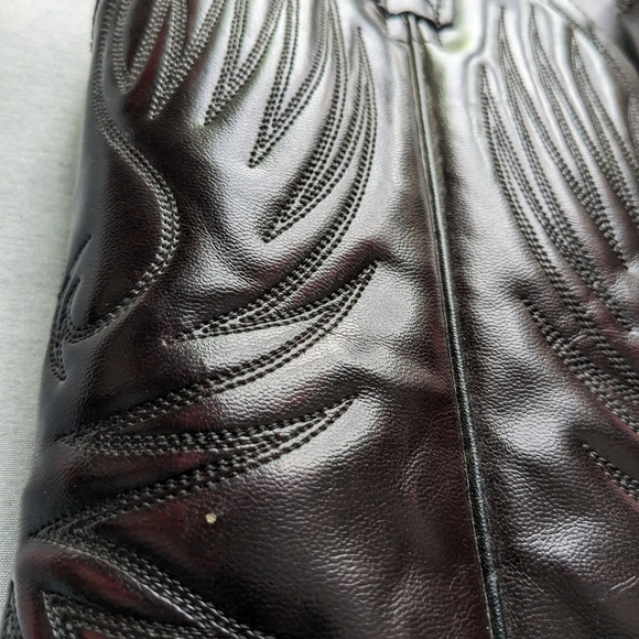 Bull Rider Cowboy Boots, Men's, Style 6955, Size 8, 2E, May 2008 - Picture 9 of 11